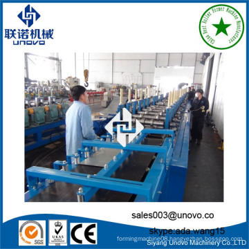 shutter slat rollformer metal door frame making machine